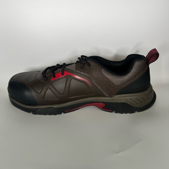 Kodiak LKT1 Composite Safety Toe Men's Brown and Red Shoes NWB 10 - Picture 3 of 11